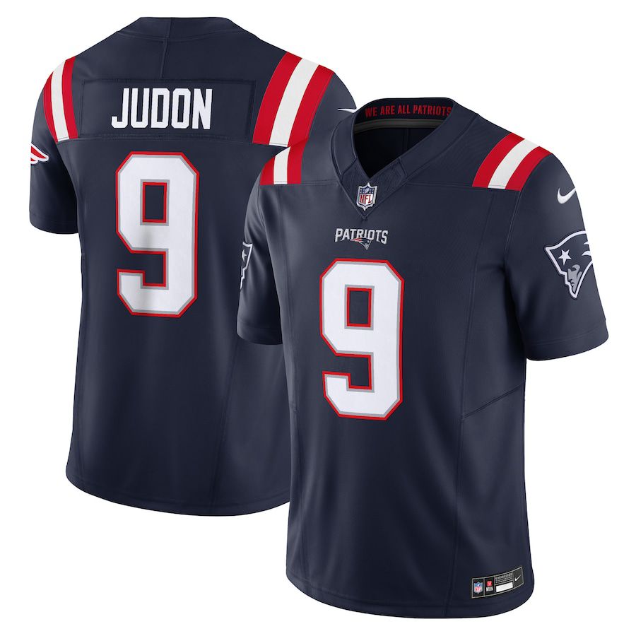 Men New England Patriots #9 Matthew Judon Nike Navy Vapor F.U.S.E. Limited NFL Jersey